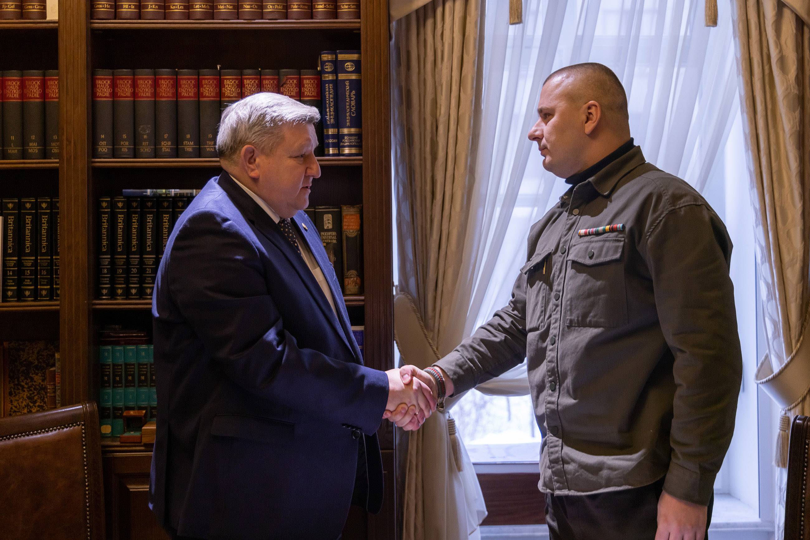 Николай Овсиенко провел рабочую встречу с Алексеем Петровичем